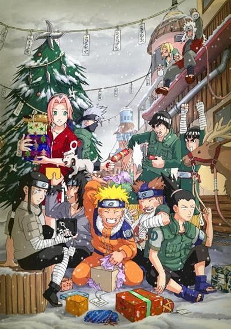 navidad con naruto