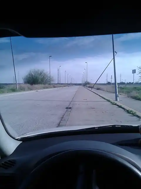 carretera arrancada