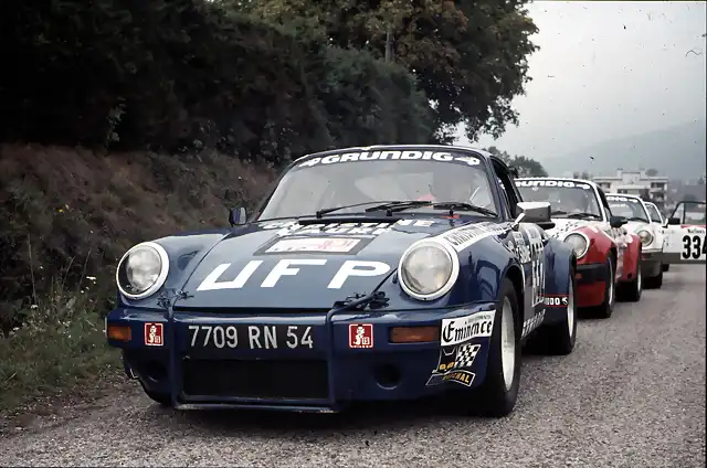 Porsche 911 - TdF'76 - Thierry Sabine-F. Roussely - 01