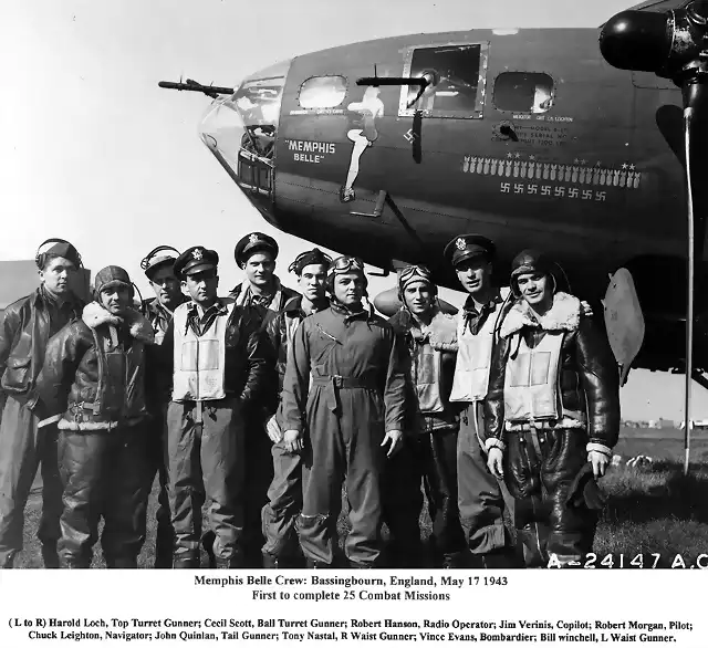 MemphisBelle_crew_USAF