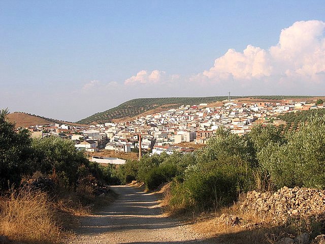 Vista del pueblo desde 