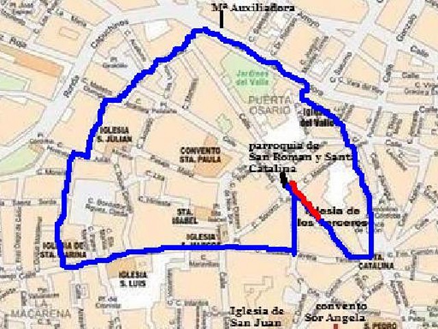 recorrido por barrio