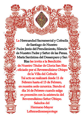 Bendicion San Blas Bendicion San Blas