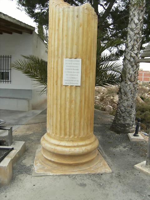 la murada, columna alfonso XIII la murada, columna alfonso XIII
