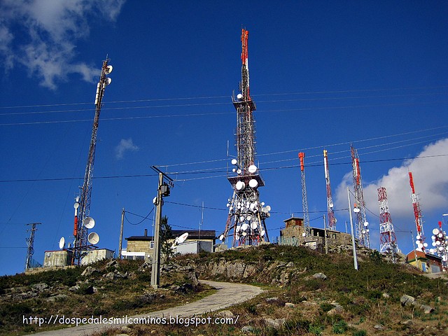 antenas del monte do Faro