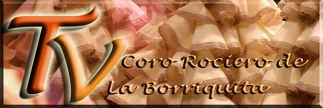 Logotipo tv coro rociero de la borriquita