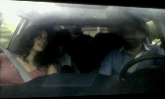 mario y jimena coche