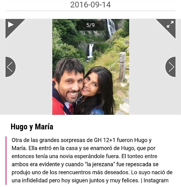Hugo y Mar?a 14-9-2016 LIBERTAD DIGITAL Hugo y Mar?a 14-9-2016 LIBERTAD DIGITAL