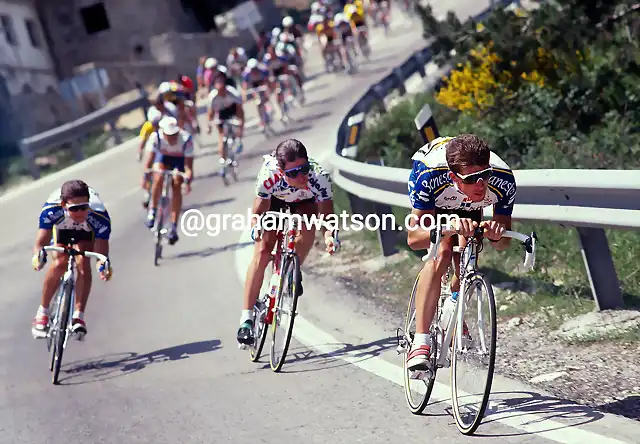 Perico-Vuelta1992-Alto de los Leones3