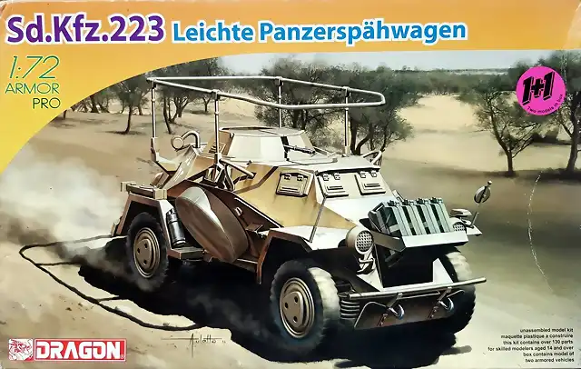 Dragon - Sd.Kfz.223 - 1-72 - 2