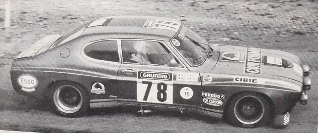 Ford Capri RS - TdF'74 - Fornage