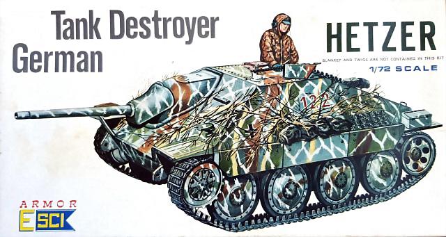 Esci - Sd.Kfz.138-2 Jagdpanzer 38 t Hetzer - 1-72