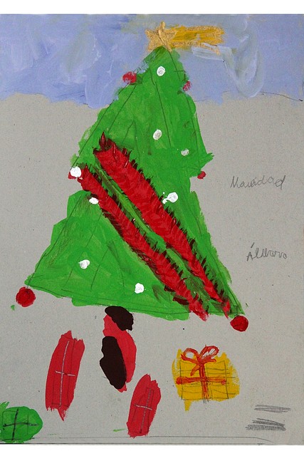 Tarjetas originales-Escuela Pintura de Nerva-Navidad 2011 (14)