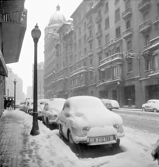 Barcelona Nevada 1962 c. Balmes (5)