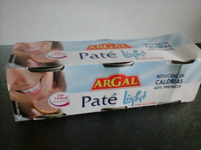 paté light argal paté light argal
