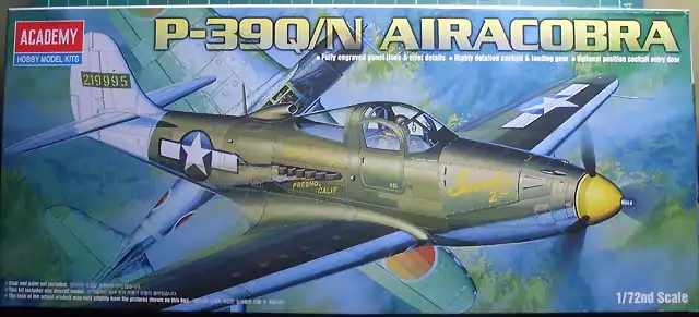 Academy - P-39 Airacobra - 1-72