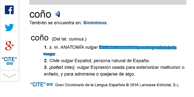 significado de co?o diccionario significado de co?o diccionario