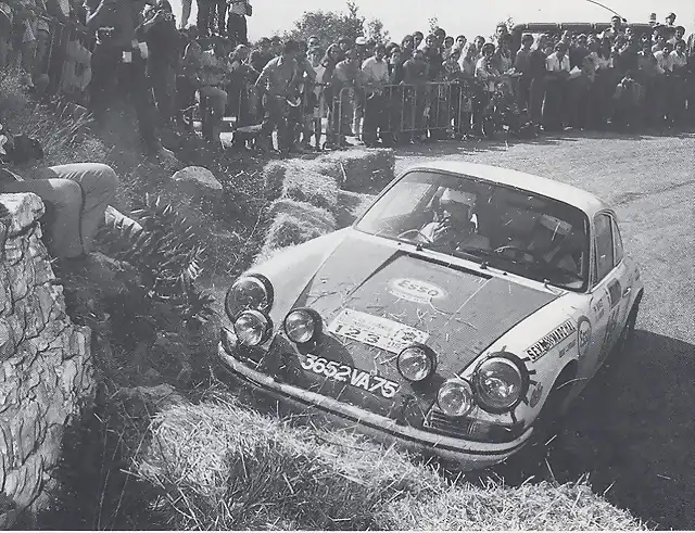 Porsche 911 T - TdF'70 - Philippe Burlet & Lamarre