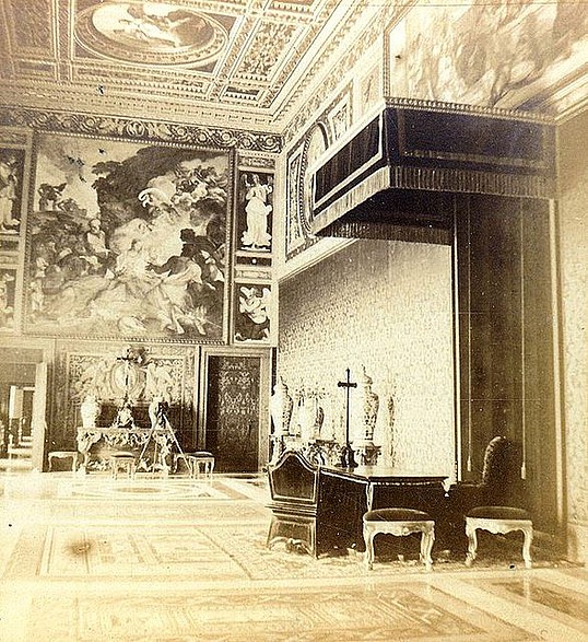 Sala degli Ambasciatori 1870o Sala degli Ambasciatori 1870o