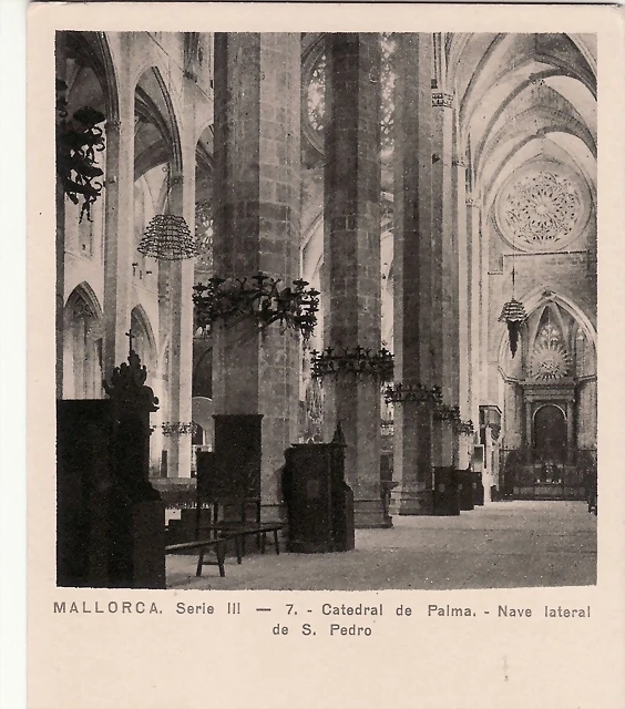 mallorca catedral nave san pedro mallorca catedral nave san pedro