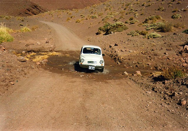 Subiendo hacia Laguna Brava Arg. L Rioja.