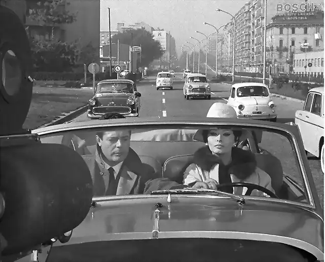 Mailand - Sophia Loren und Marcello Mastroianni  im Film , Gestern,Heute,morgen,1963 2
