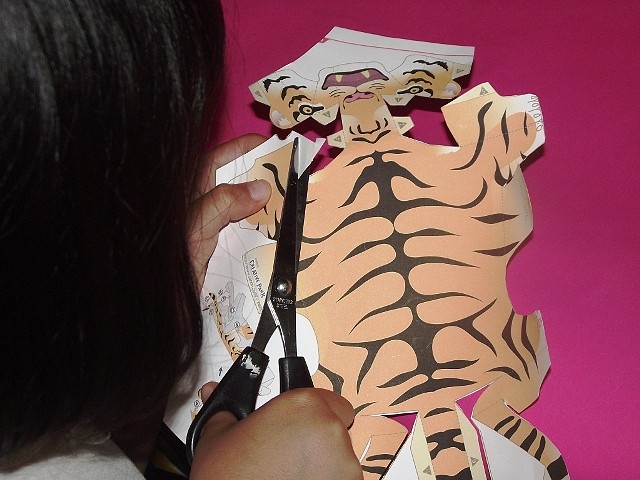 Tigre (papercraft) by Tigresa