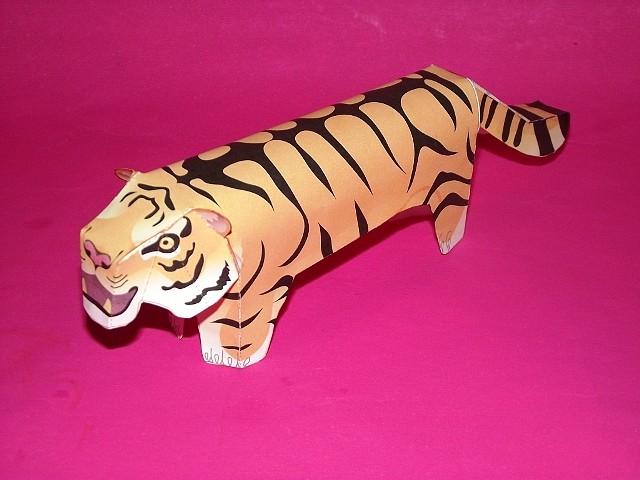 Tigre (papercraft) by Tigresa