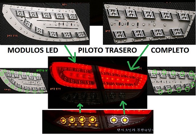 modulo leds traseros ufo1.HTIX-MLUFO-45470.Doctc