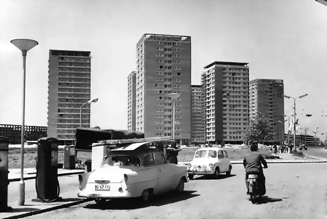 Belgrad - Bezirk Neu Belgrad der Block 21, 1967