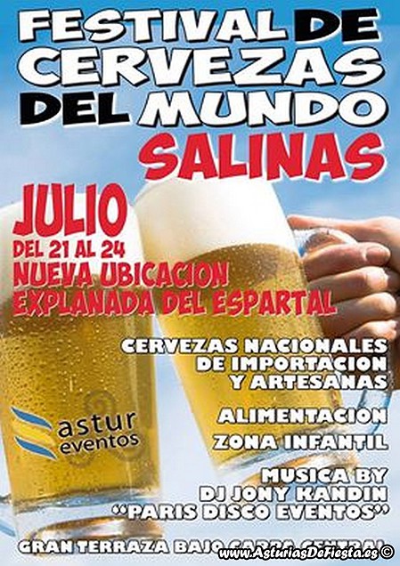 Festival de cervezas del mundo de Salinas