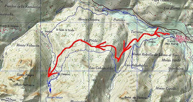 Mapa Tabayon del Mongayu Mapa Tabayon del Mongayu