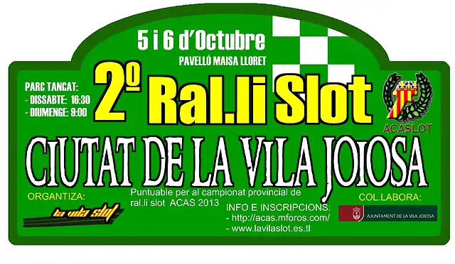 cartell 2 rallye 2013