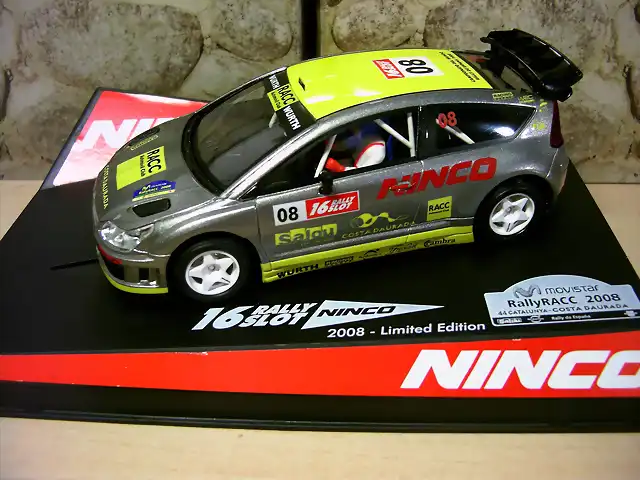 35 CITROEN C4 WRC RALLY CATALUNYA COSTA DORADA 2008 (NINCO) ReF 50510