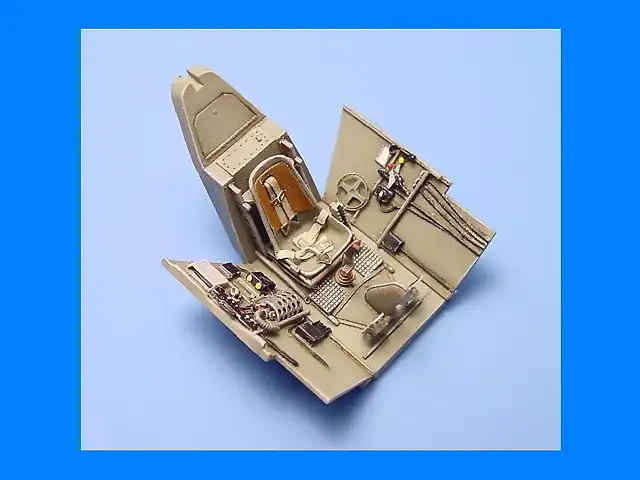 7081 Messerschmitt Bf 109E3-4 cockpit set