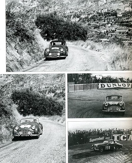 Triumph TR3 - TdF'57 - Annie Soisbault-Cancre