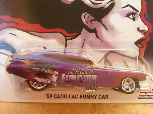 CADILLAC '59 FUNNY CAR. LA NOVIA DE DRACULA