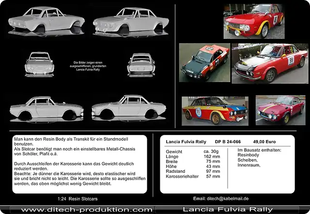 Ditech Lancia Fulvia HF