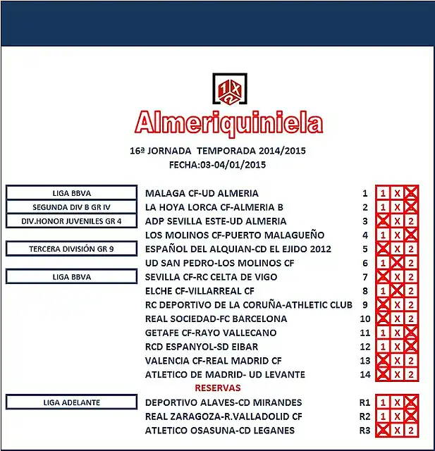 resultado j 16