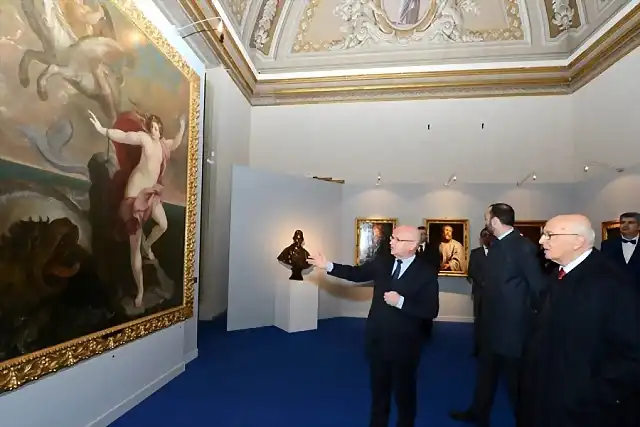 Sala della Bandiera piano terra palazzo del Quirinale