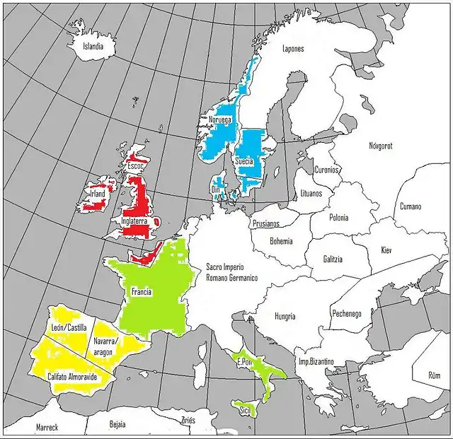 Mapa y despliegue inicial