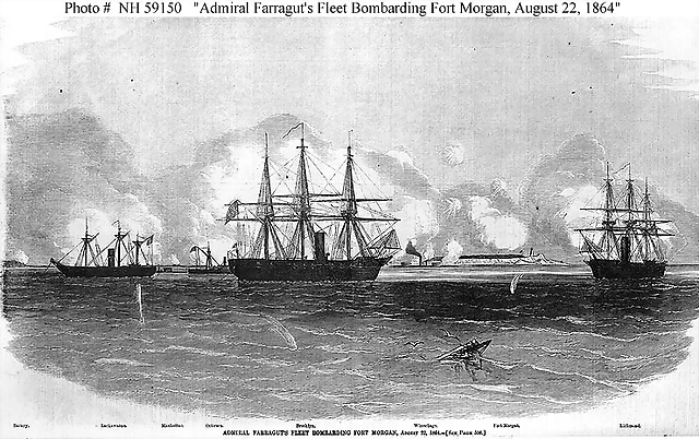 bombardeo Fort Morgan