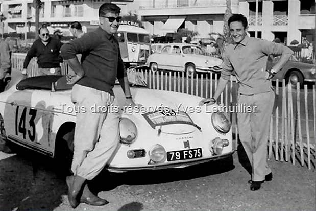 Porsche 356 Speedster - TdF'57 - Claude Storez - Robert Buchet