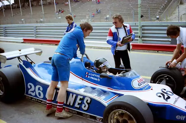 Ligier - 1980 - Tests en Zandvoort, Holanda - 01