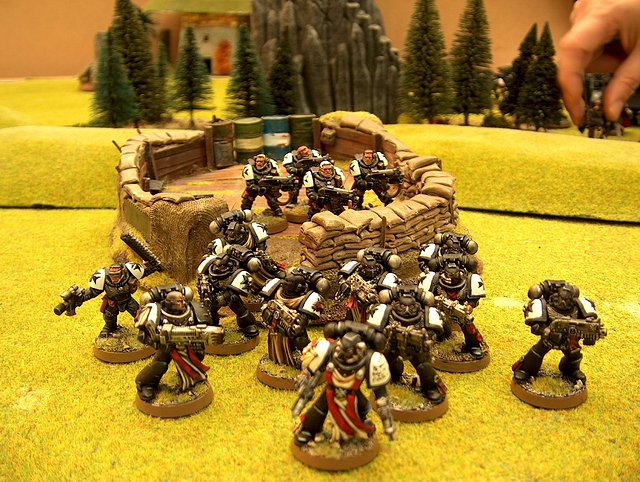 Warhammer 40000 Escuadra 1 Templarios Negros