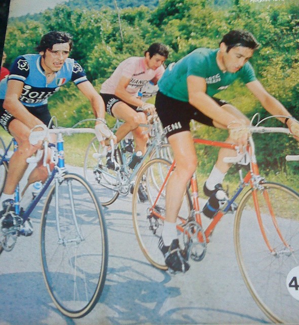 GIRO 1976,GIMONDI,MERCKX,BATTGLIN.