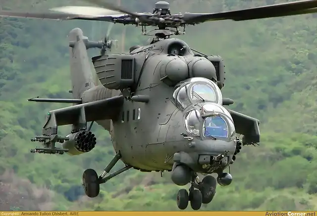 Mil-Mi-35 de la Fuerza Area Venezolana. Ao 2007