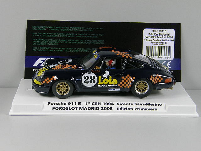 PORSCHE 911 LOIS tarjeta PORSCHE 911 LOIS tarjeta