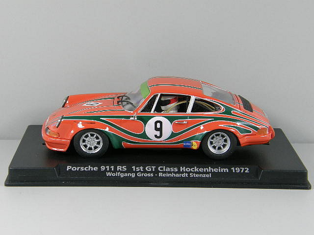 PORSCHE 911 RS 1st GT Class Hockenheim 1972 PORSCHE 911 RS 1st GT Class Hockenheim 1972