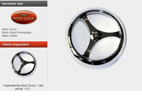 tapa claxon guzzi